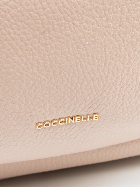 CHARLOTTE Leather backpack rosette - Women&rsquo;s Bags