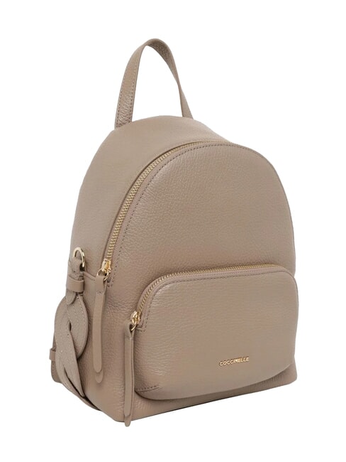 CHARLOTTE Leather backpack warm taupe - Women&rsquo;s Bags