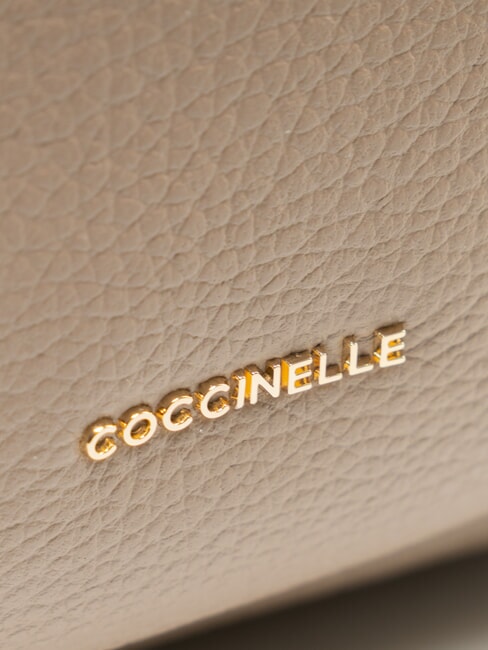 CHARLOTTE Leather backpack warm taupe - Women&rsquo;s Bags