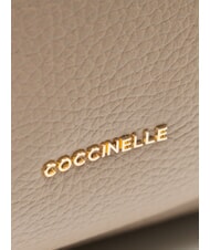 COCCINELLE CHARLOTTE Leather backpack warm taupe - Women&rsquo;s Bags - 3