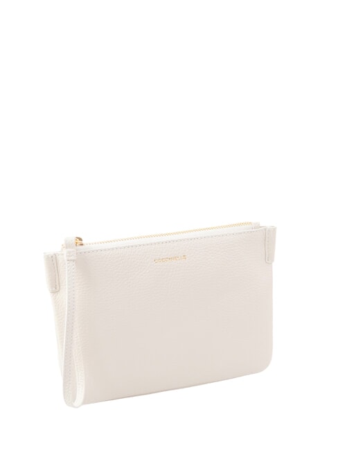 LORINE Leather clutch bag white - Women&rsquo;s Bags