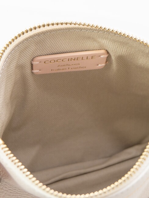 LORINE Leather clutch bag white - Women&rsquo;s Bags