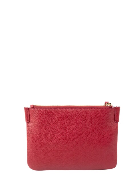 LORINE Leather clutch bag sangria - Women&rsquo;s Bags