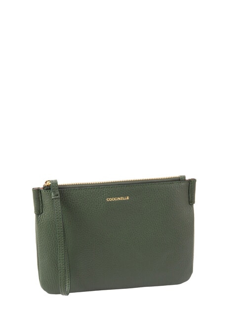 LORINE Leather clutch bag seaweed - Women&rsquo;s Bags