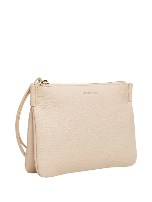 LORINE Leather clutch bag rosette - Women&rsquo;s Bags