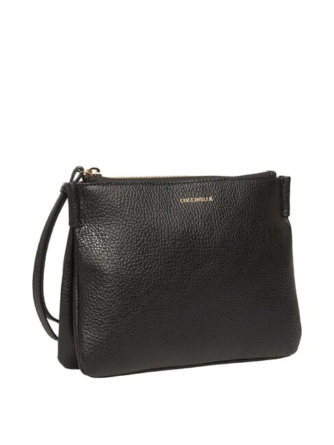 LORINE Leather clutch bag Black - Women&rsquo;s Bags