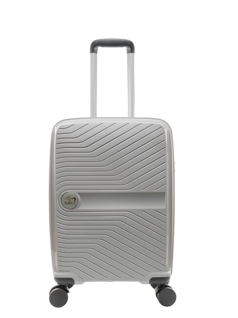 SLIDE Cabin Set + Medium and Large expandable, ultra-resistant light gray - Trolley Set