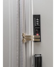 LESAC SLIDE Cabin Set + Medium and Large expandable, ultra-resistant light gray - Trolley Set - 5