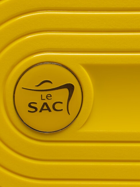 SLIDE Cabin Set + Medium and Large expandable, ultra-resistant light yellow - Trolley Set