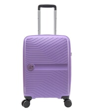 LESAC SLIDE Cabin Set + Medium and Large expandable, ultra-resistant violet - Trolley Set - 2