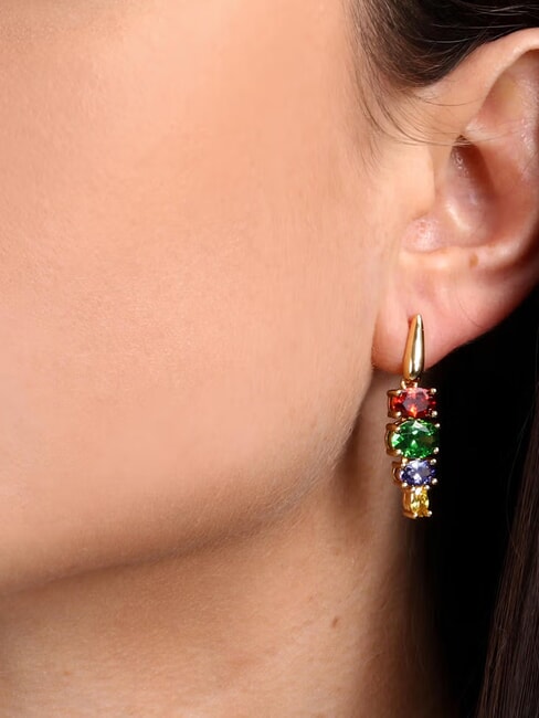 COLORI Earrings yellow - Earrings