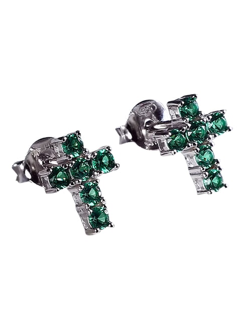 TESORI Earrings green - Earrings