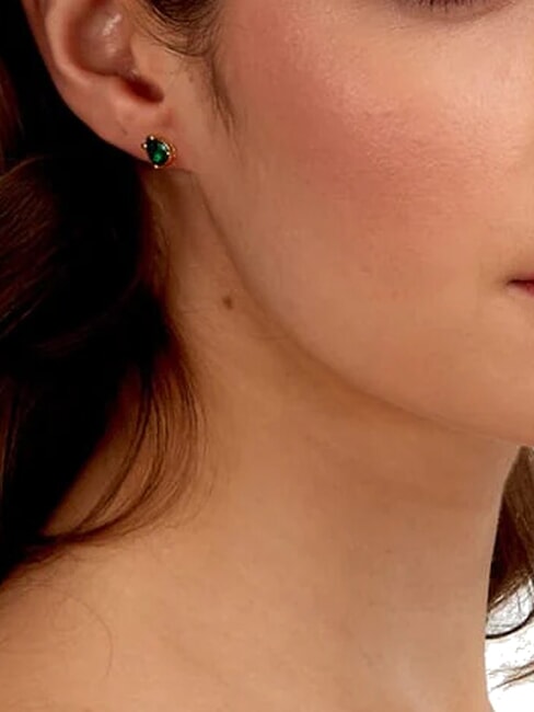 TESORI Earrings green - Earrings