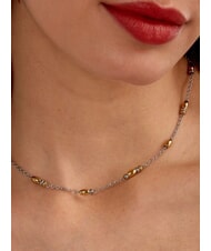 MORELLATO COLORI Necklace steel / gold - Necklaces - 4