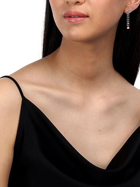 COLORI Earrings pink gold - Earrings