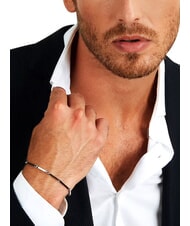 MORELLATO MOTOTOWN Forged steel bracelet Black - Men's Bracelets - 2