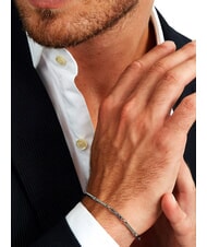 MORELLATO MOTOTOWN Forged steel bracelet Black - Men's Bracelets - 4