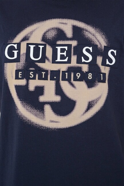 PATCH LOGO Cotton T-Shirt smartblue - T-shirt