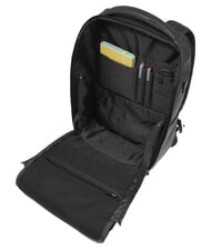 PIQUADRO CRONUS 14" laptop backpack, in leather Black - Laptop backpacks - 3