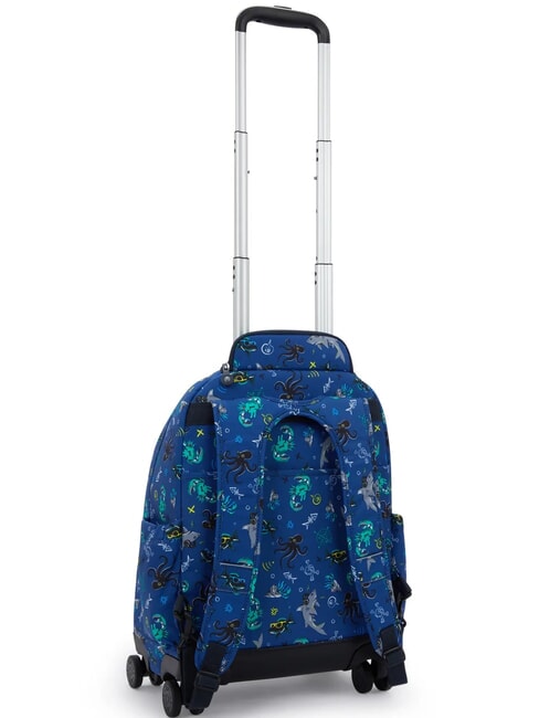 NEW ZEA Trolley backpack with laptop holder undersea party - Backpack trolleys
