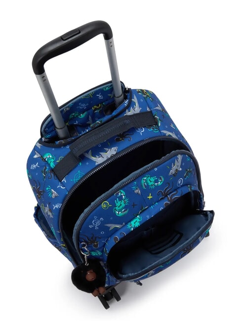 NEW ZEA Trolley backpack with laptop holder undersea party - Backpack trolleys