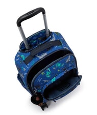 KIPLING NEW ZEA Trolley backpack with laptop holder undersea party - Backpack trolleys - 4