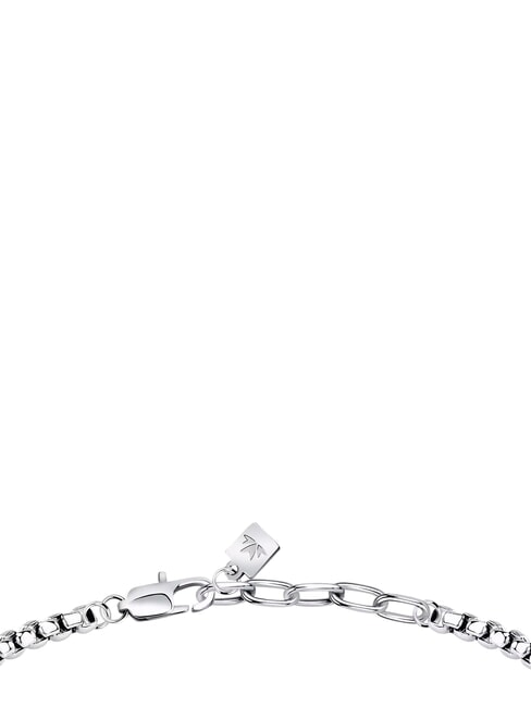 PIETRE Steel and gem bracelet STEEL - Men's Bracelets
