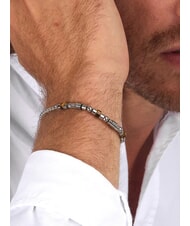 MORELLATO PIETRE Steel and gem bracelet STEEL - Men's Bracelets - 6