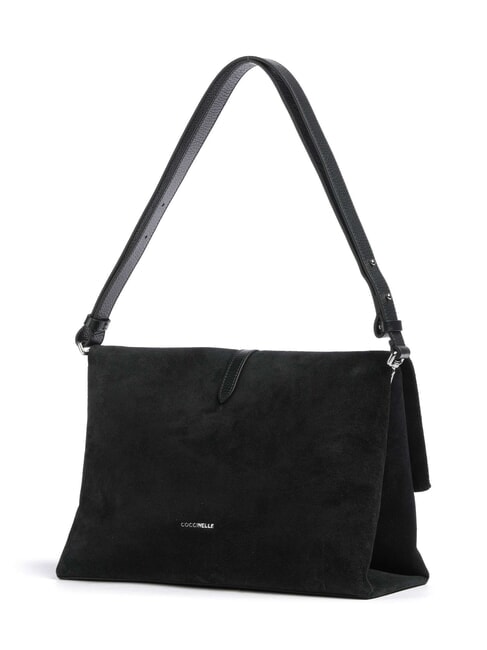 CAMPIONARIO - DORIAN SUEDE Shoulder bag Black - Women&rsquo;s Bags