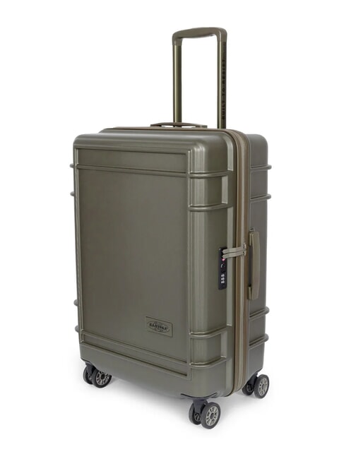 RESIST'R ZIP M Medium trolley monotone khaki - Rigid Trolley Cases