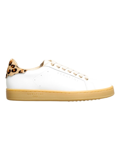 J CONNORS Sneakers white leopard honey sole - Women&rsquo;s shoes