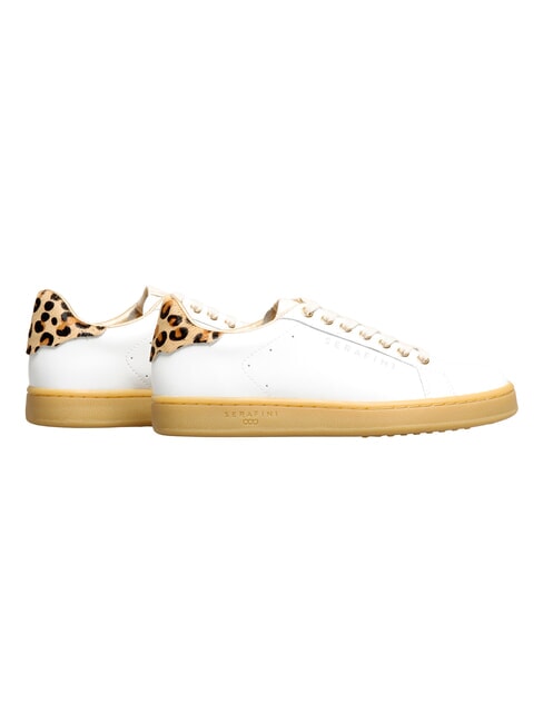 J CONNORS Sneakers white leopard honey sole - Women&rsquo;s shoes