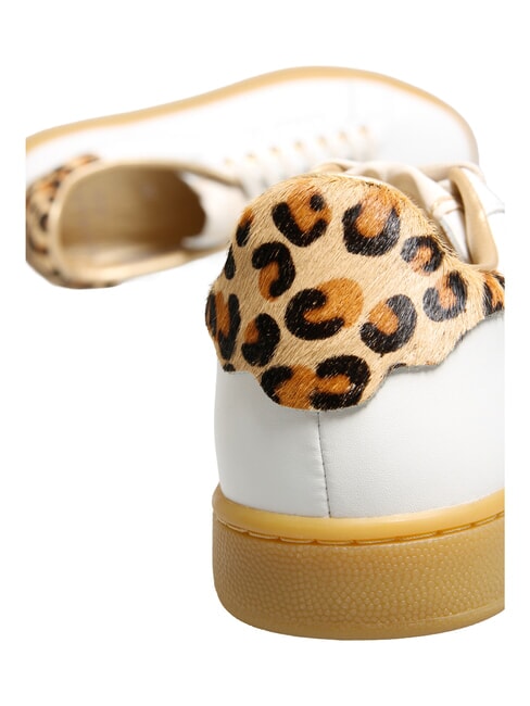 J CONNORS Sneakers white leopard honey sole - Women&rsquo;s shoes