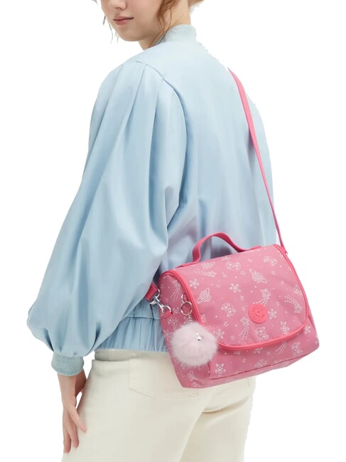 NEW KICHIROU Lunch bag with shoulder strap medium pink - Kids bags and accessories