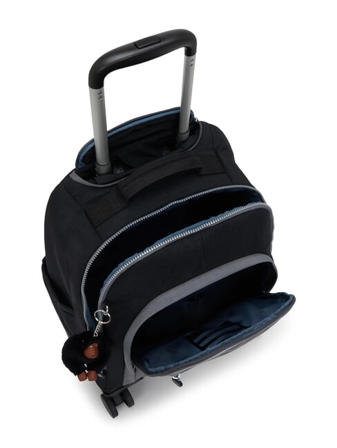 NEW ZEA Trolley backpack with laptop holder black - Backpack trolleys