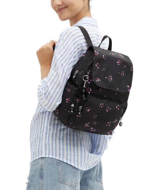 CITY ZIP S Multi-pocket backpack night flower - Women&rsquo;s Bags
