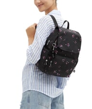 KIPLING CITY ZIP S Multi-pocket backpack night flower - Women&rsquo;s Bags - 4