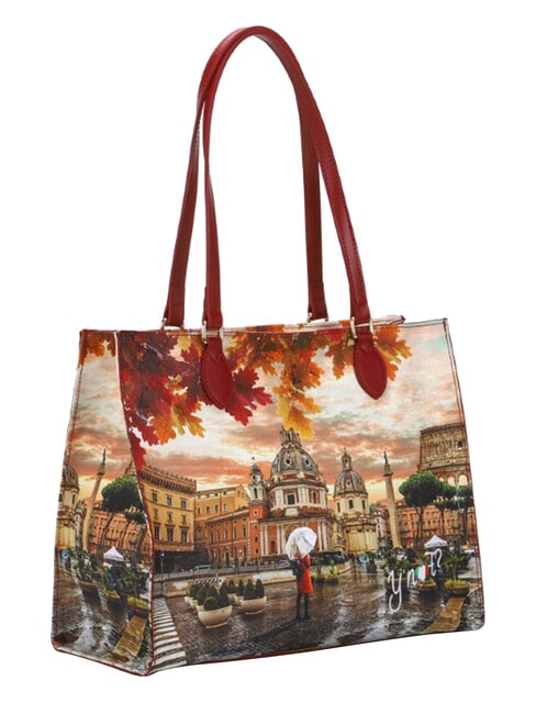 YESBAG L Shopping bag, shoulder bag Rome raining - Women&rsquo;s Bags