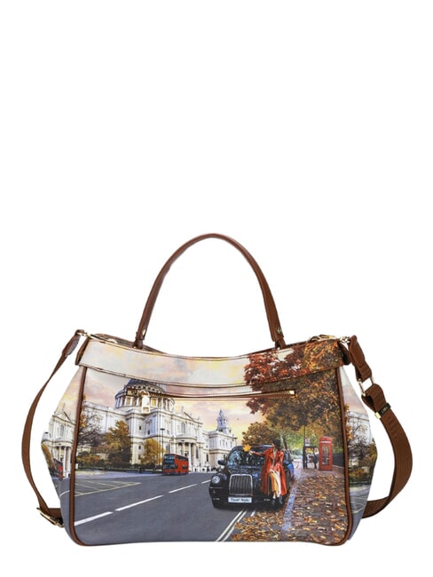 YESBAG L Handbag, with shoulder strap London tourist - Women&rsquo;s Bags
