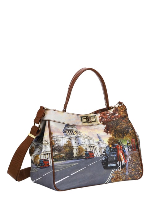 YESBAG L Handbag, with shoulder strap London tourist - Women&rsquo;s Bags