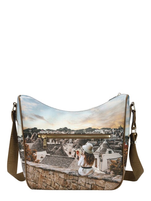 YESBAG Hobo shoulder bag with pocket romantic trulli - Women&rsquo;s Bags