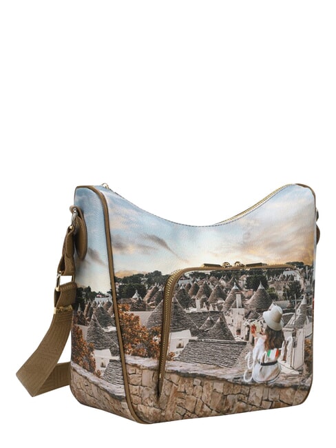 YESBAG Hobo shoulder bag with pocket romantic trulli - Women&rsquo;s Bags