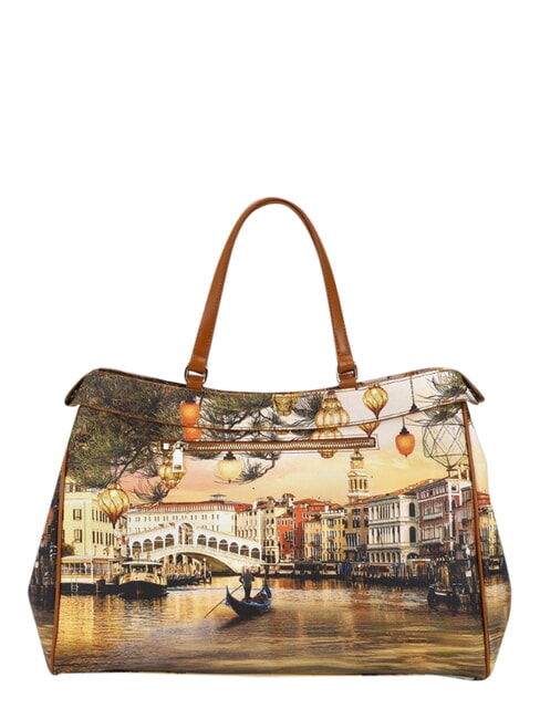 YESBAG XL Shoulder Bag Christmas Venice - Women&rsquo;s Bags