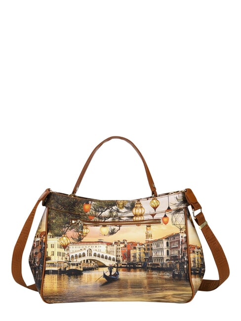 YESBAG L Handbag, with shoulder strap Christmas Venice - Women&rsquo;s Bags