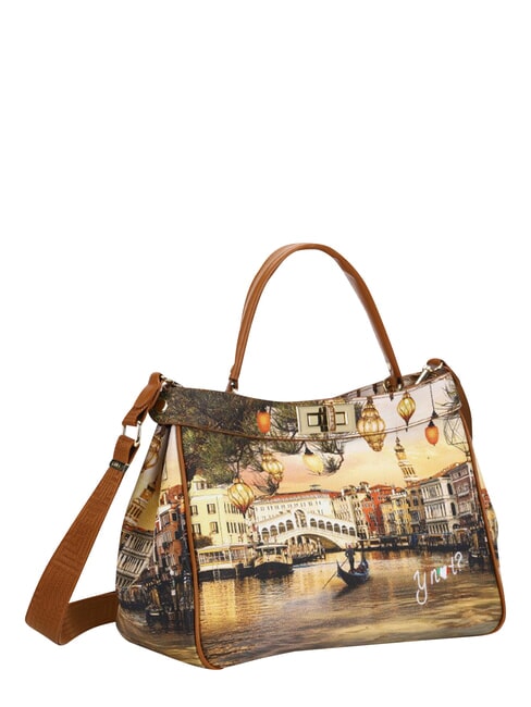 YESBAG L Handbag, with shoulder strap Christmas Venice - Women&rsquo;s Bags