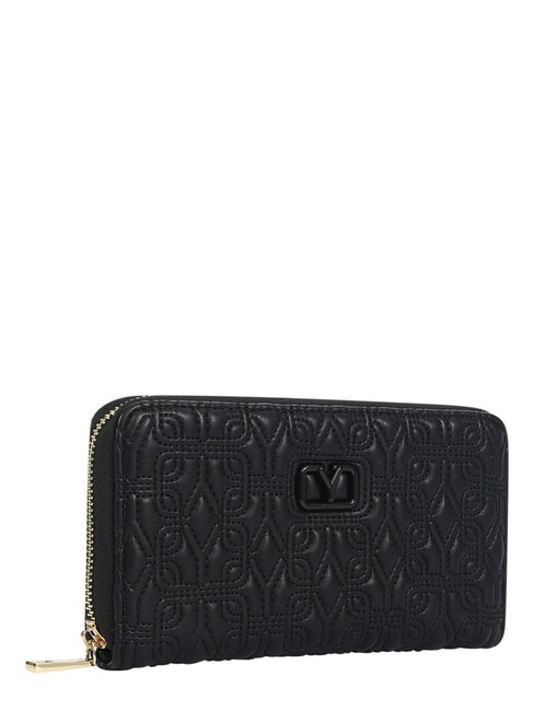 STYLE Large zip-around wallet BLACK - Women&rsquo;s Wallets