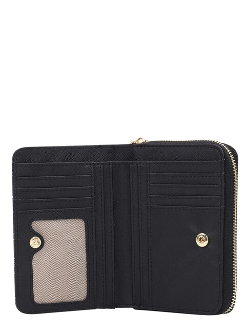 FASHIONOPOLY Medium wallet, zip around BLACK - Women&rsquo;s Wallets