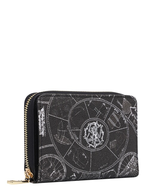 FASHIONOPOLY Medium wallet, zip around BLACK - Women&rsquo;s Wallets