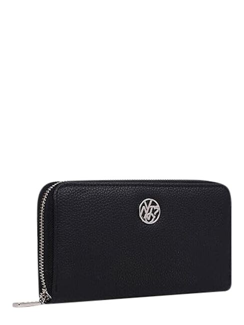CINDY Large zip-around wallet BLACK - Women&rsquo;s Wallets