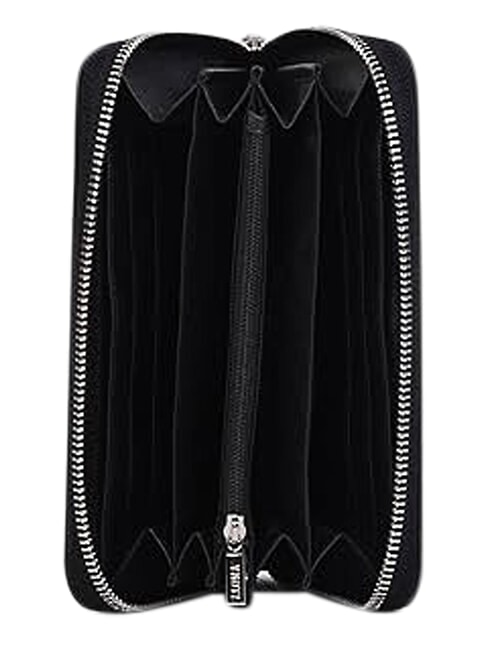 CINDY Large zip-around wallet BLACK - Women&rsquo;s Wallets